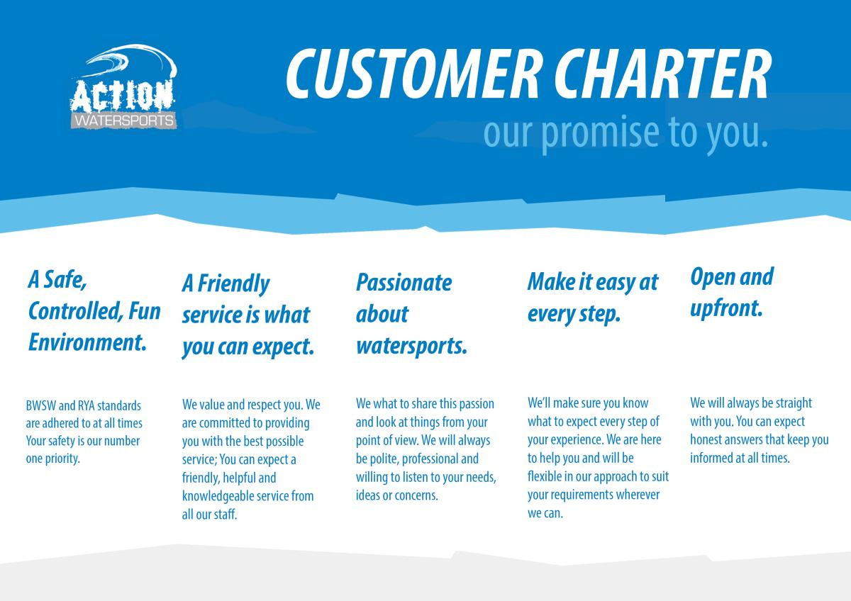 Customer Charter Action Watersports