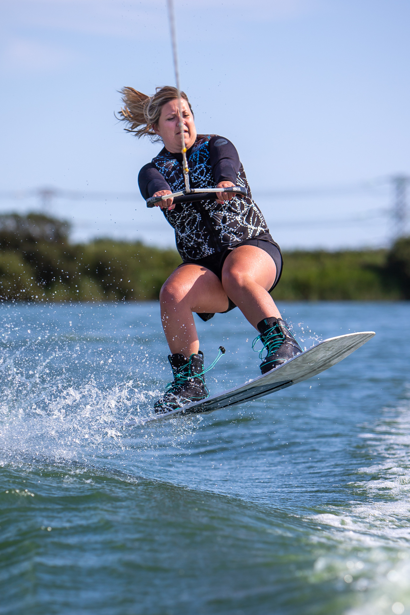 Experienced Wakeboarders Action Watersports