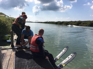 Watersports waterskiing